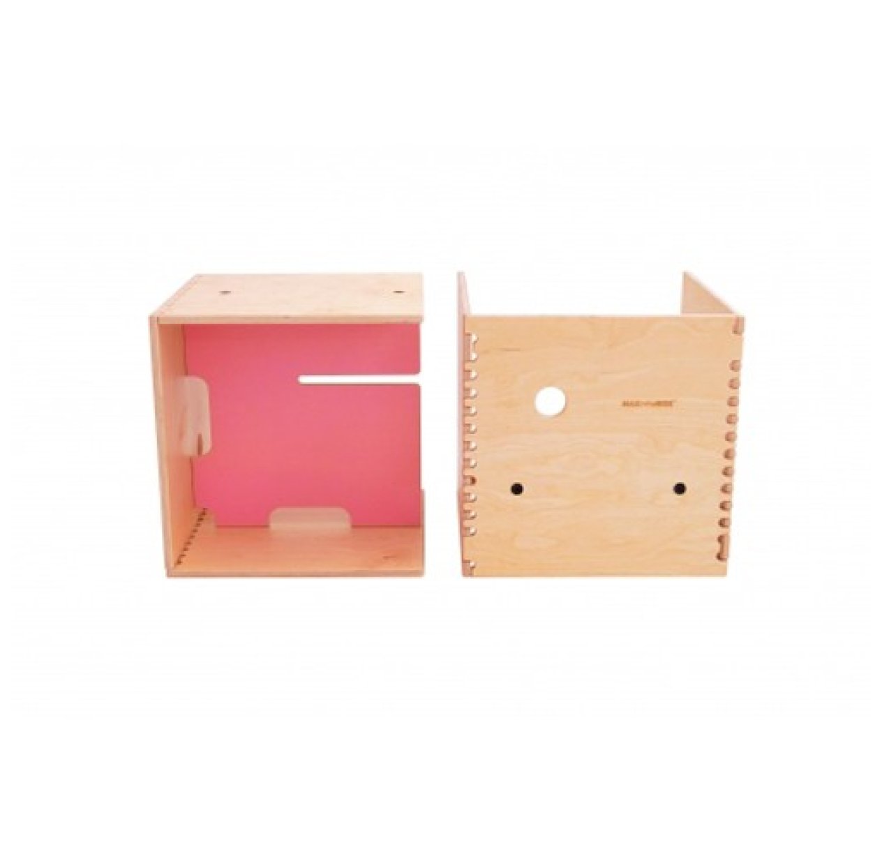 Max in the Box - Bureau enfant cube - Rose
